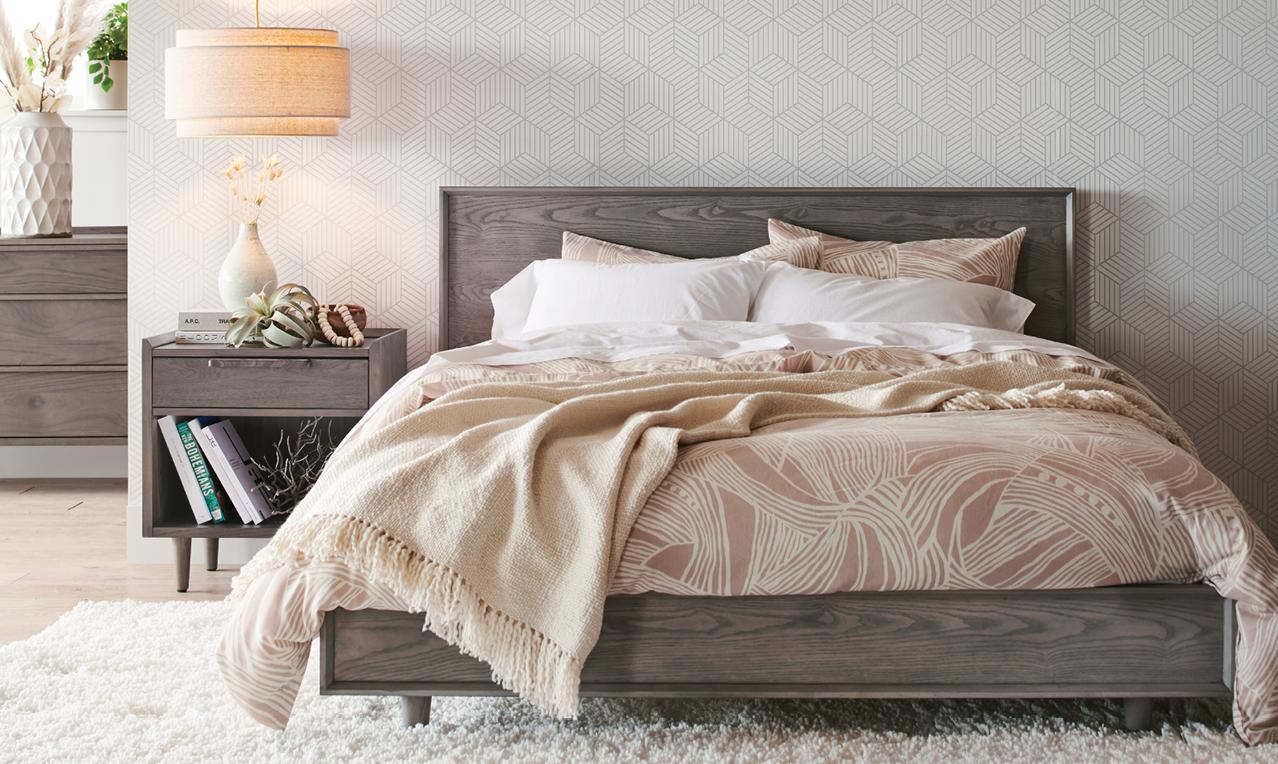 crate & barrel bedroom furniture