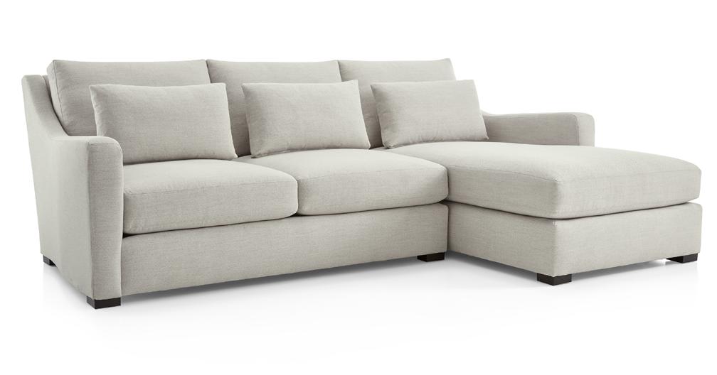Verano II Sectional Sofas Crate and Barrel