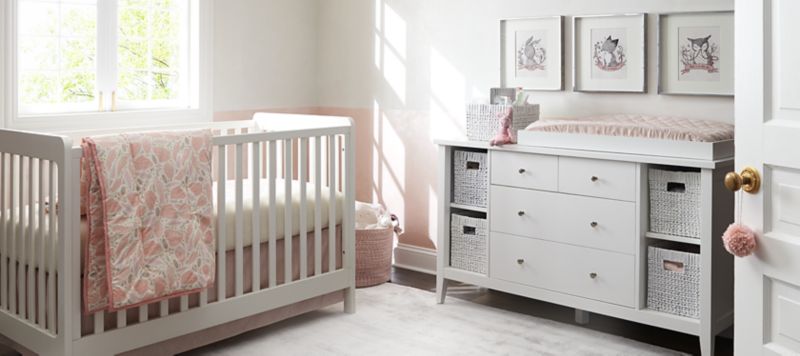 Girls Nursery Inspiration | Crate and Barrel