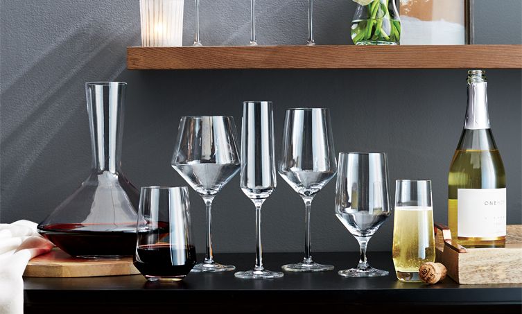 Drinking Glasses: Cocktail, Water and Juice | Crate and Barrel