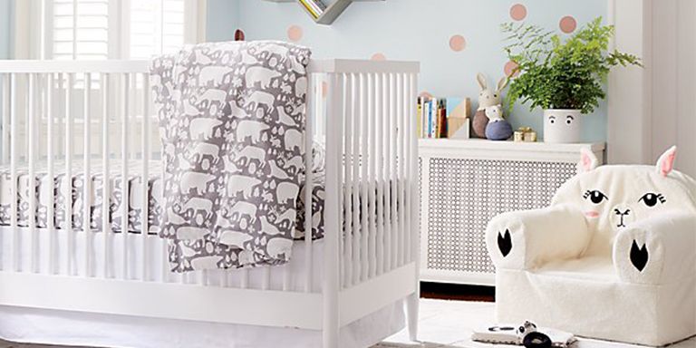 modern nursery room