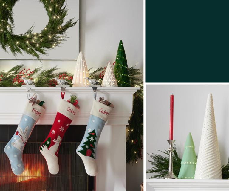 Christmas Table Mantel Decor 2020 Crate And Barrel