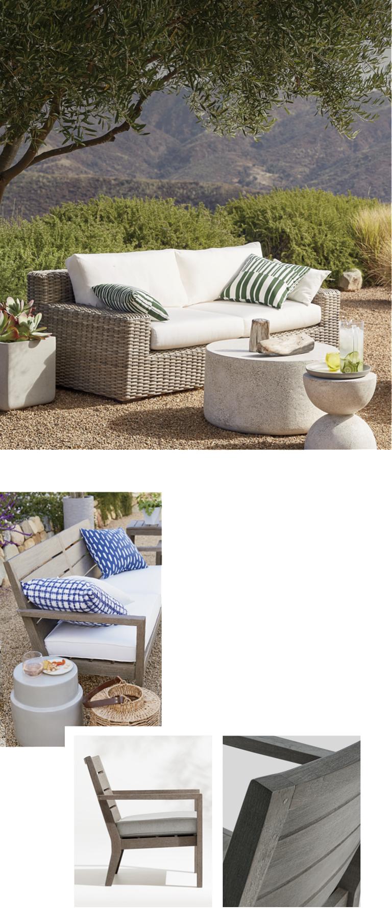 Outdoor Furniture For The Patio And Balcony Crate And Barrel Canada
