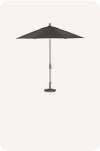 crate and barrel umbrella base