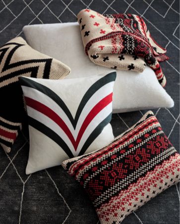 boldly modern baby pillow