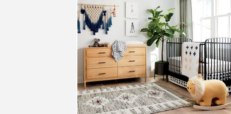 crate and barrel kids cribs
