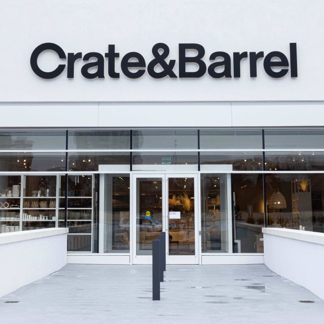 Crate and Barrel: GET IT HERE FIRST