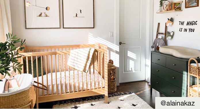 scandinavian baby cribs