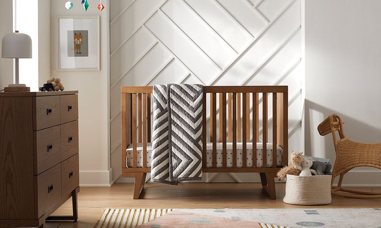 scandi cot bedding