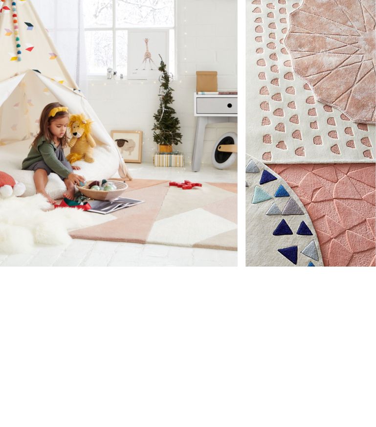 rugs for nursery girl