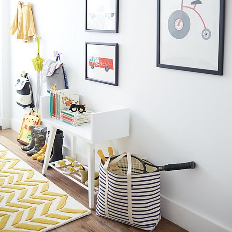 Entryway Storage Ideas For Families Crate And Barrel