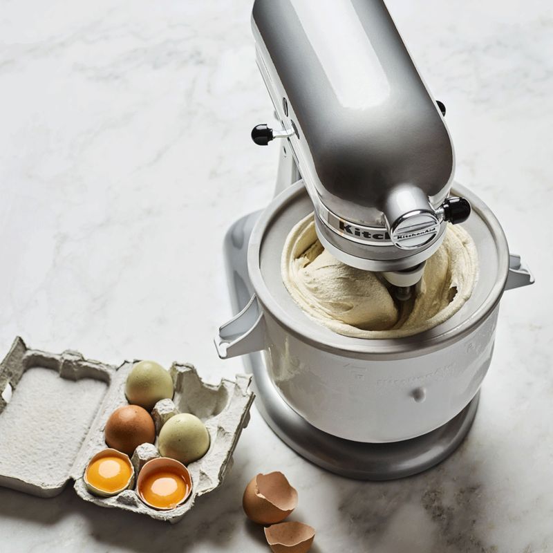 Kitchen-Aid ice cream maker attachment