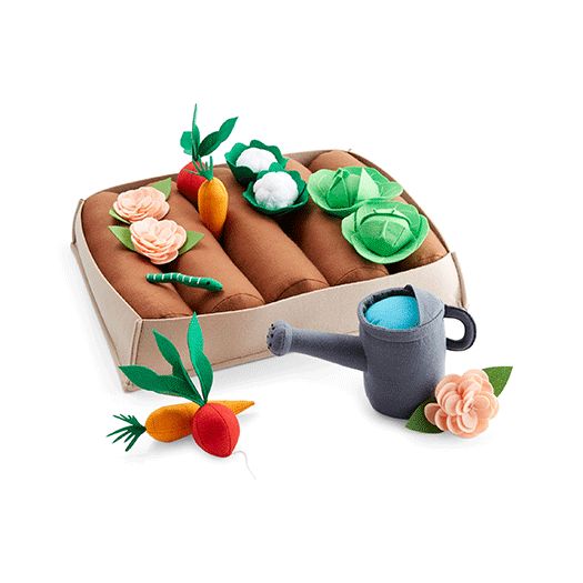 Felt gardening set