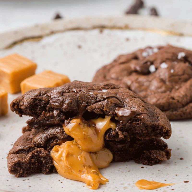 Gluten-Free Chocolate Caramel Cookies | Crate and Barrel