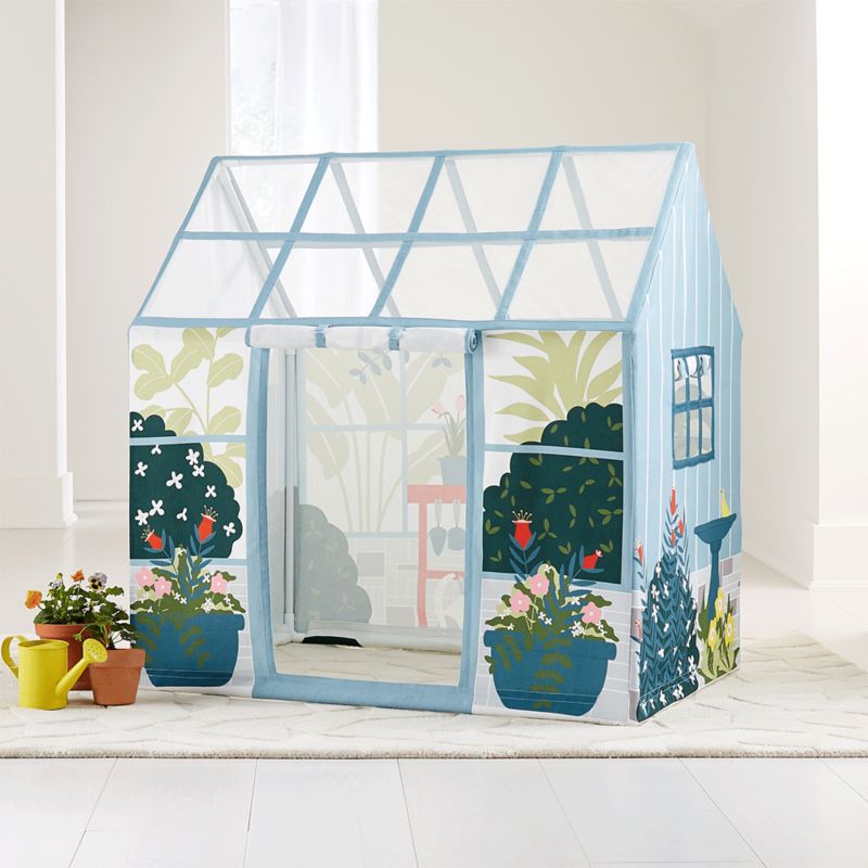 Indoor greenhouse playhouse