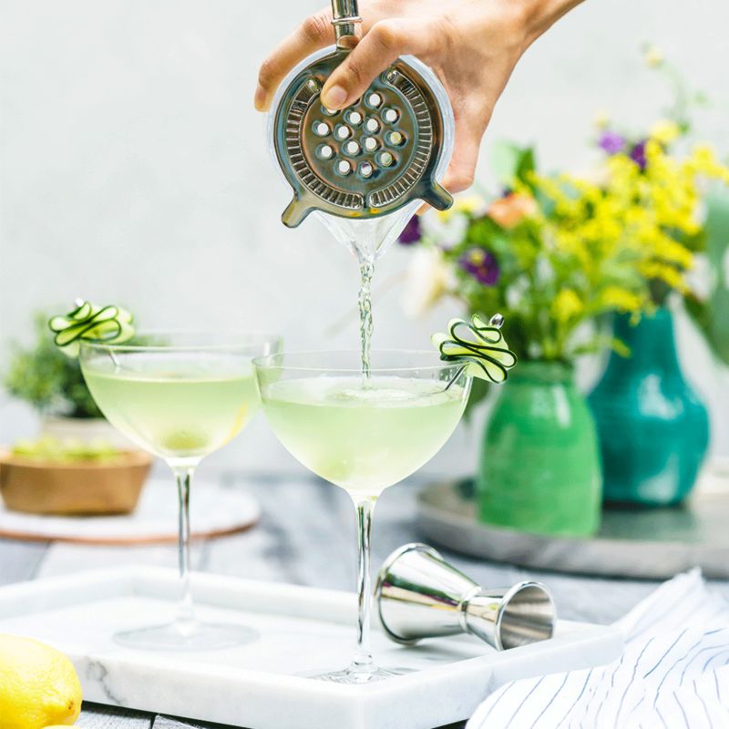 Summer Cucumber Dirty Martini Recipe | Crate & Barrel