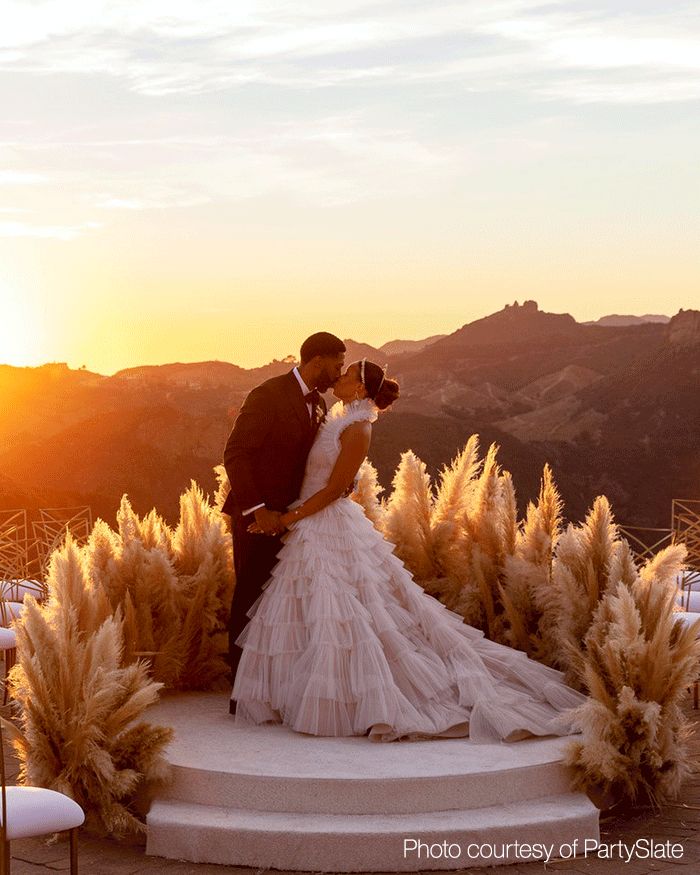 Nubia & Brian’s Mountainside Wedding