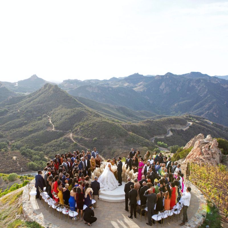 Nubia and Brian’s Mountainside Wedding