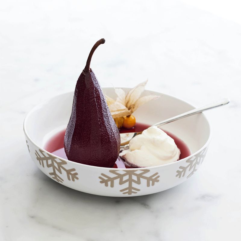 Poached pears