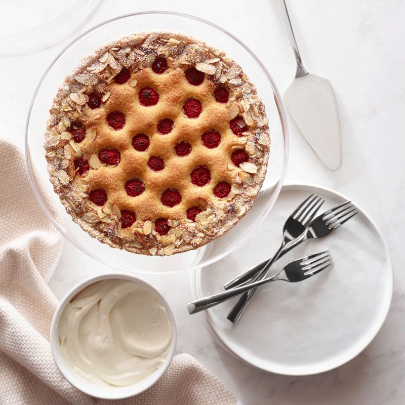 Raspberry Frangipane Tart 