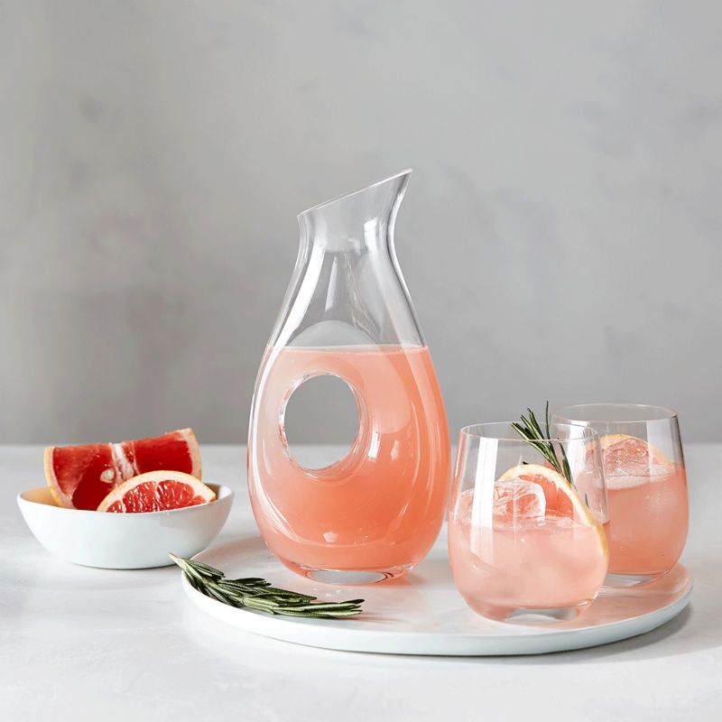 Rosemary Grapefruit and Ginger Beer Mimosa