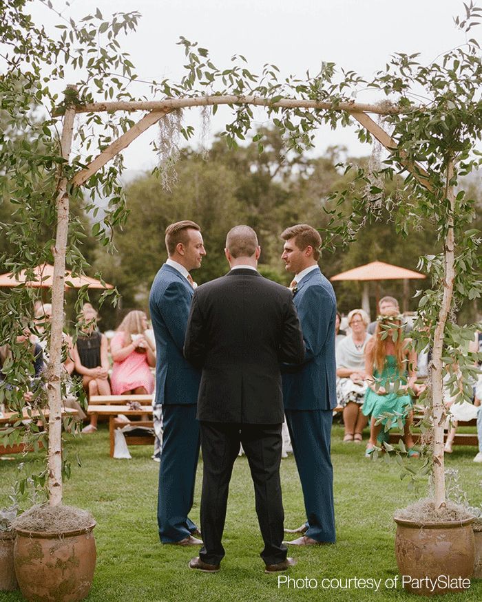 Matt & Todd's Rustic Outdoor Wedding