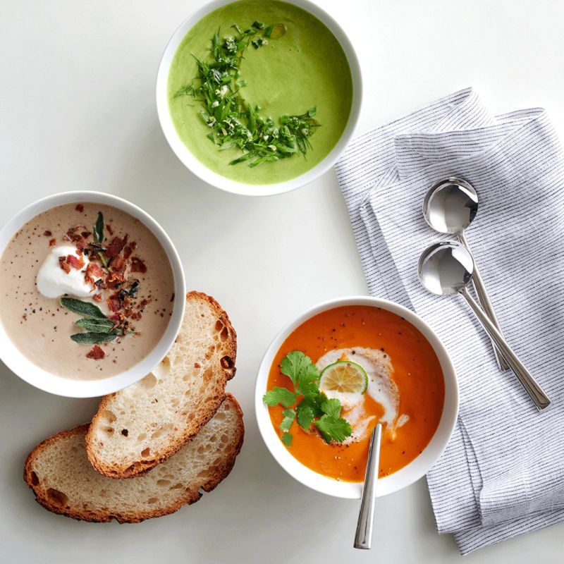 Cream of Asparagus and Leek Soup