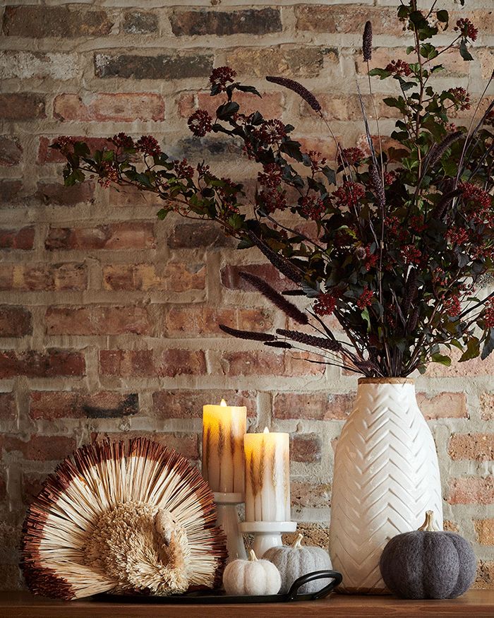 Golden Harvest Decor for Thanksgiving