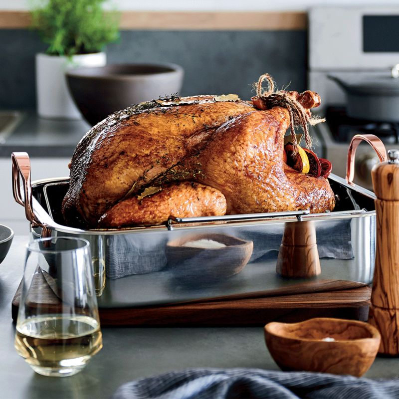 Turkey in roaster
