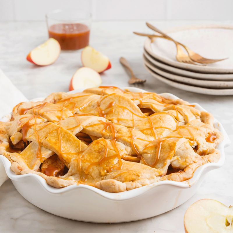 Gluten free caramel apple pie recipe