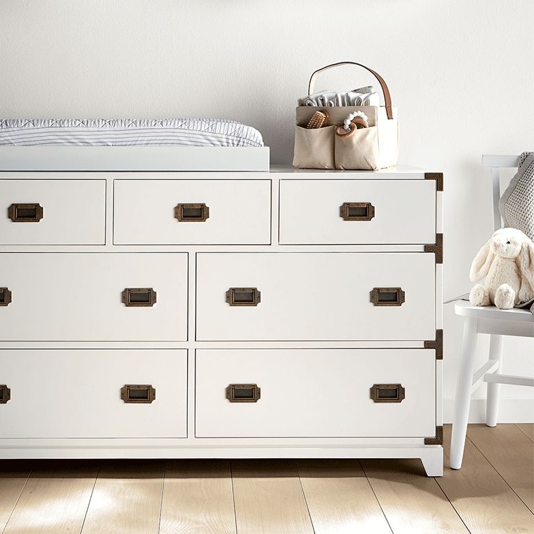 How To Design A Baby Nursery In Six, Infant Dresser Organization Chart