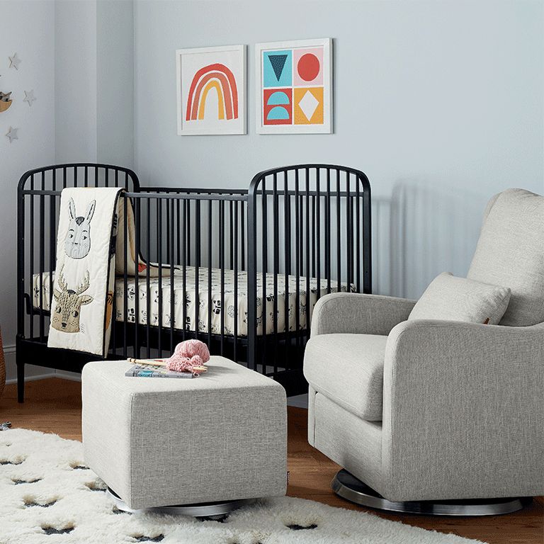 rooms to go baby crib set