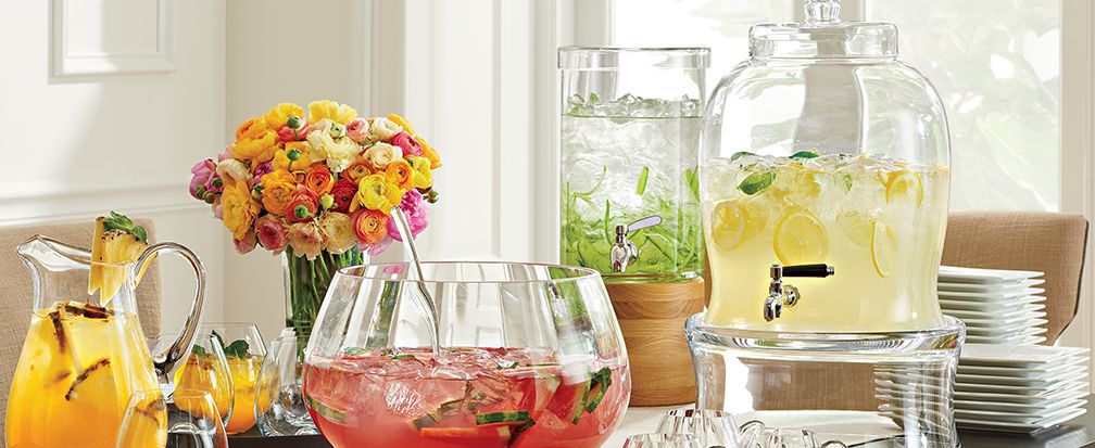 Clear Beverage Dispenser by Celebrate It™