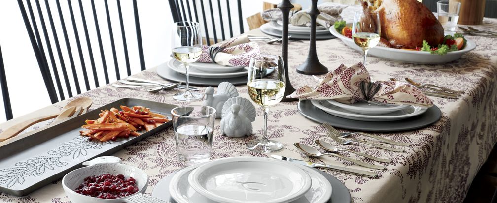 Crate and deals barrel table setting