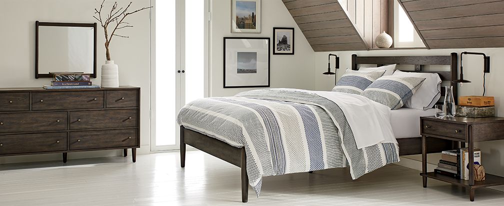 Crate and store barrel bed sets