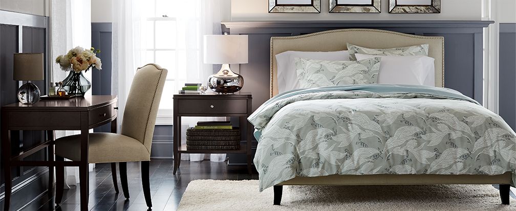 How To Style A Bedroom Crate And Barrel