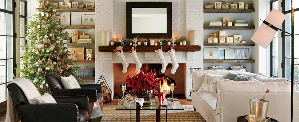 How To Decorate Your Home For Christmas Crate And Barrel