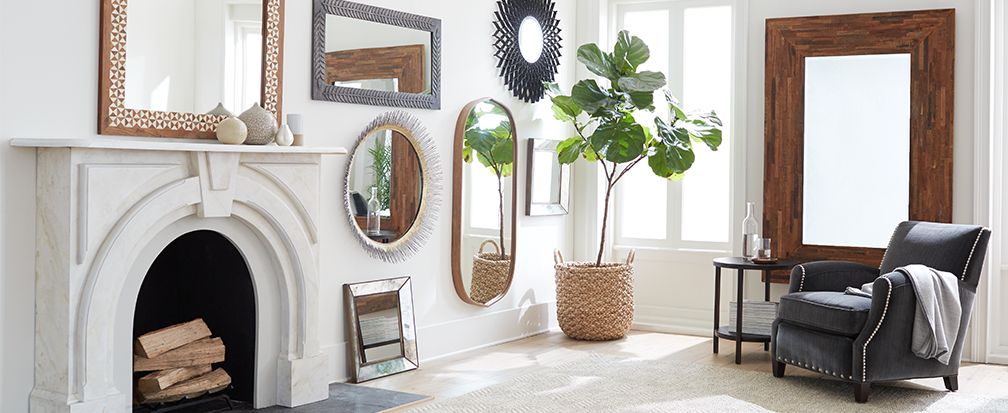 5 Ideas for Decorating with Mirrors | Crate & Barrel