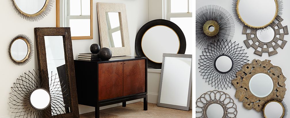 Mirrors - Mirrors and Home Accessories - decorating with mirrors