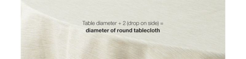 How to Choose a Tablecloth Size