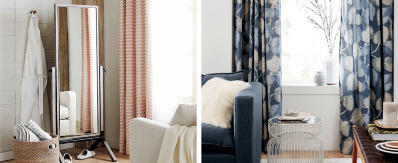 How To Hang Curtains A Guide Crate And Barrel