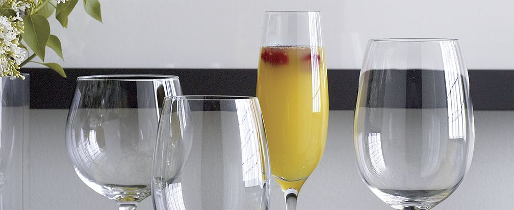 Libbey Make Your Own Mimosa Bar Set with 3 Carafes with Lids and 3 Garnish  Bowls 