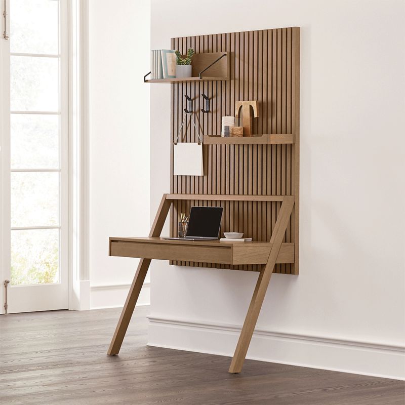 Desks for small spaces deals with storage