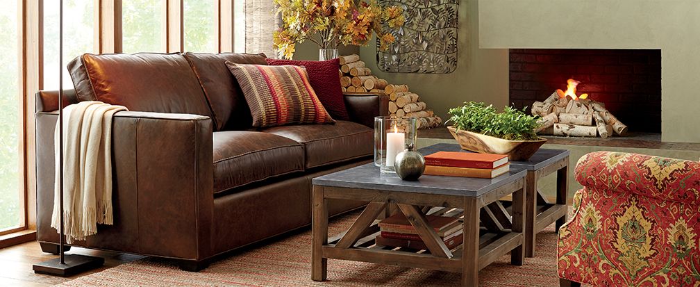Tips For Ing Leather Furniture, Crate And Barrel Leather Sofa