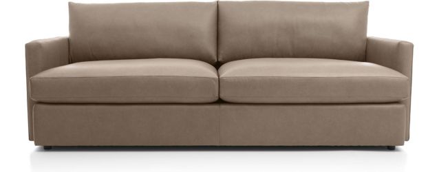Lounge II Oversized Leather Furniture | Crate and Barrel