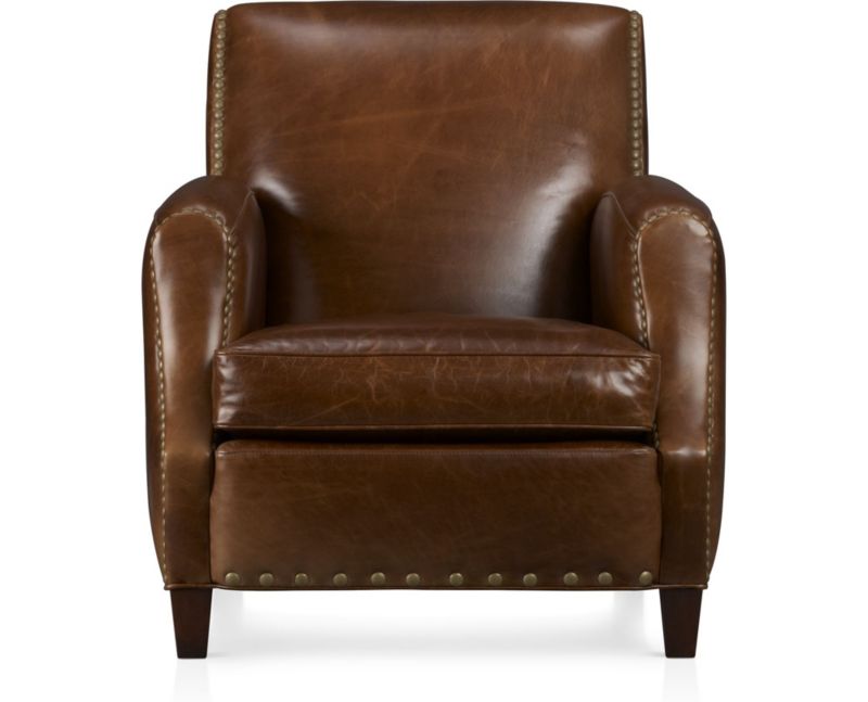 Metropole Leather Chair Reviews Crate And Barrel