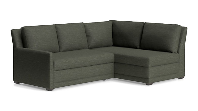 Reston Sectional Sofa Bed Reviews Crate And Barrel Tap To Zoom Reston 2 Piece Left Arm Loveseat Trundle Sleeper Sectional Sofa