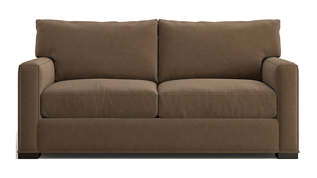 Axis Ii Brown Upholstered Sleeper Sofa Reviews Crate And Barrel Tap To Zoom Axis Ii Full Sleeper Sofa Shown In Douglas Coffee