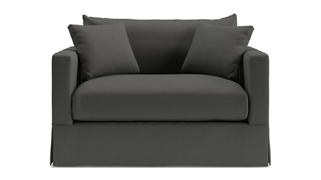 Willow Modern Slipcovered Twin Sleeper Sofa With Air Mattress Willow Modern Slipcovered Twin Sleeper Sofa With Air Mattress