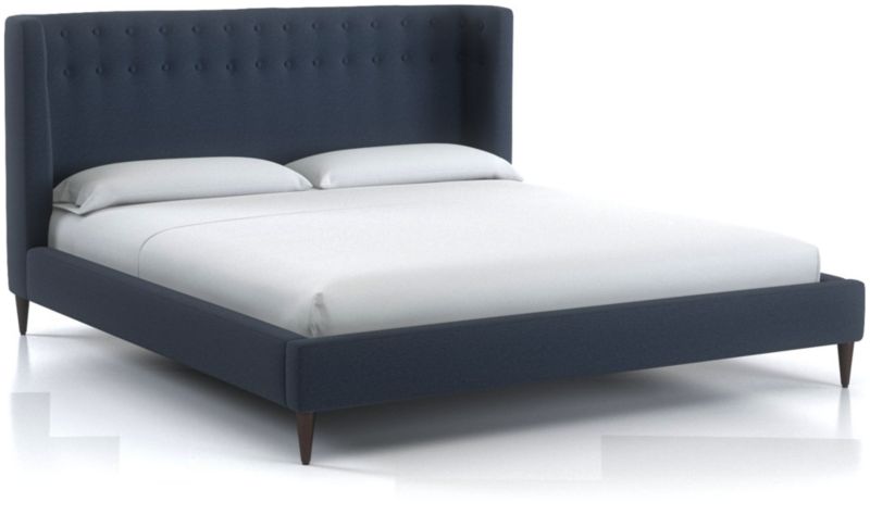 Gia Upholstered California King Bed Crate and Barrel